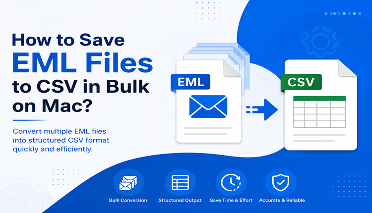 How to Convert EML Files to CSV in Mac
