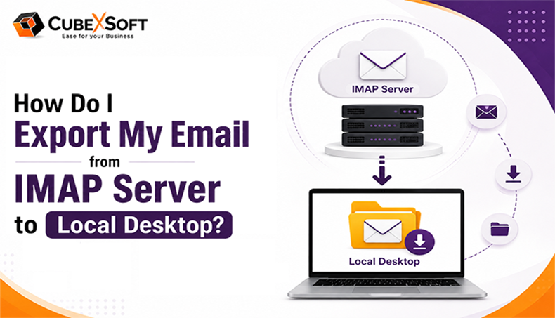 export email from imap server to local desktop