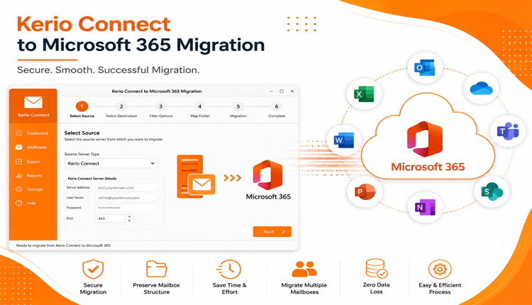 Kerio Connect to Microsoft 365 migration