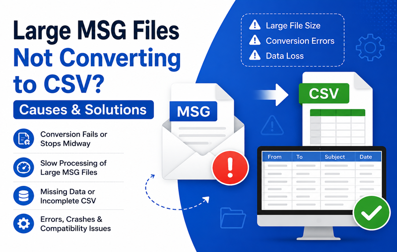 how to convert msg files to csv