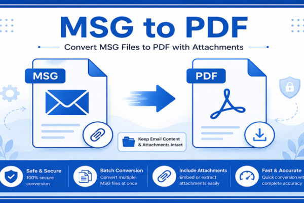 Save MSG Files to PDF without Outlook on Mac