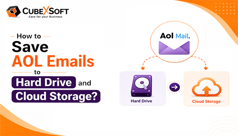 how to save aol emails to hard drive and cloud storage