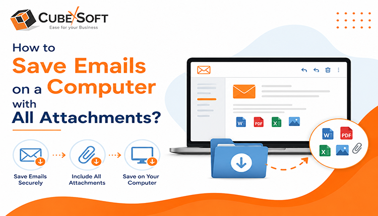 save email on computer