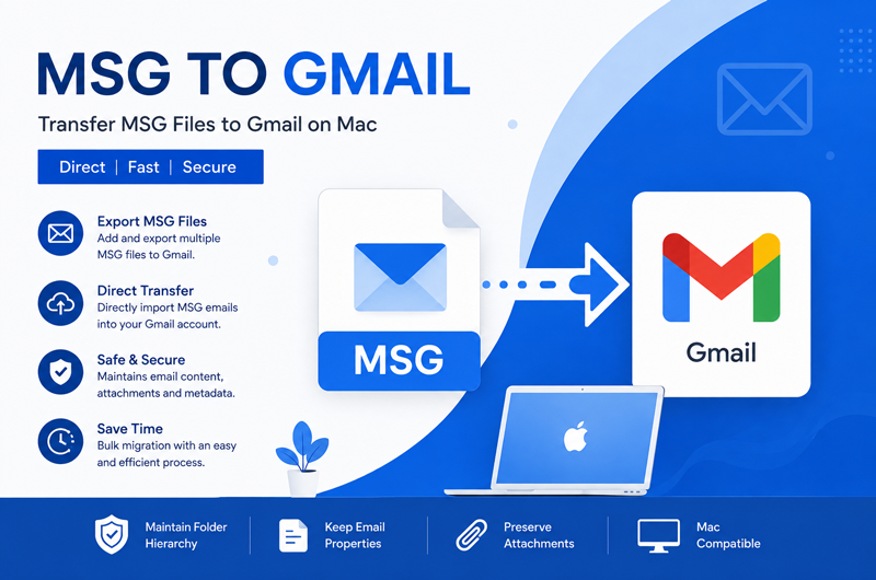 How to Import MSG Files to Gmail
